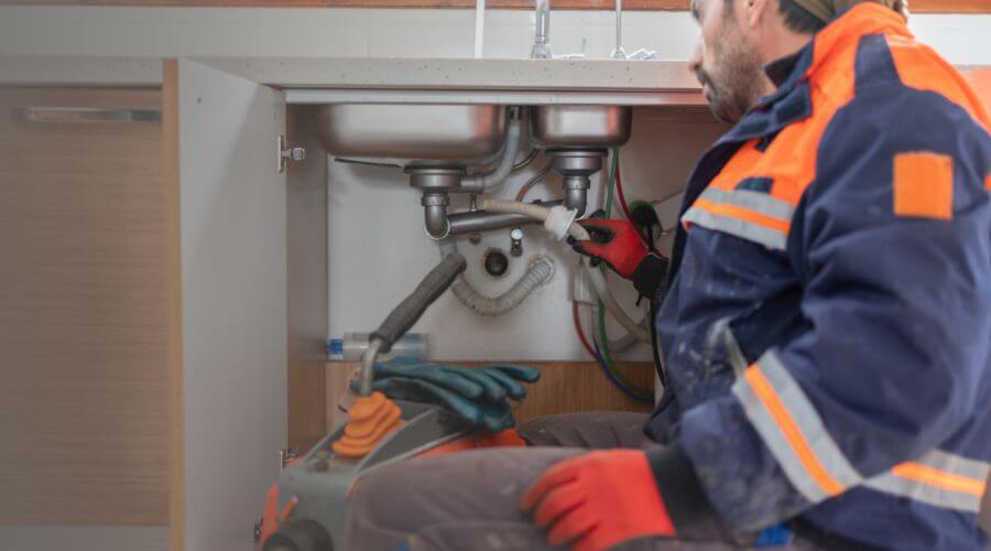 Professional slab leak plumber services in Scranton, ND